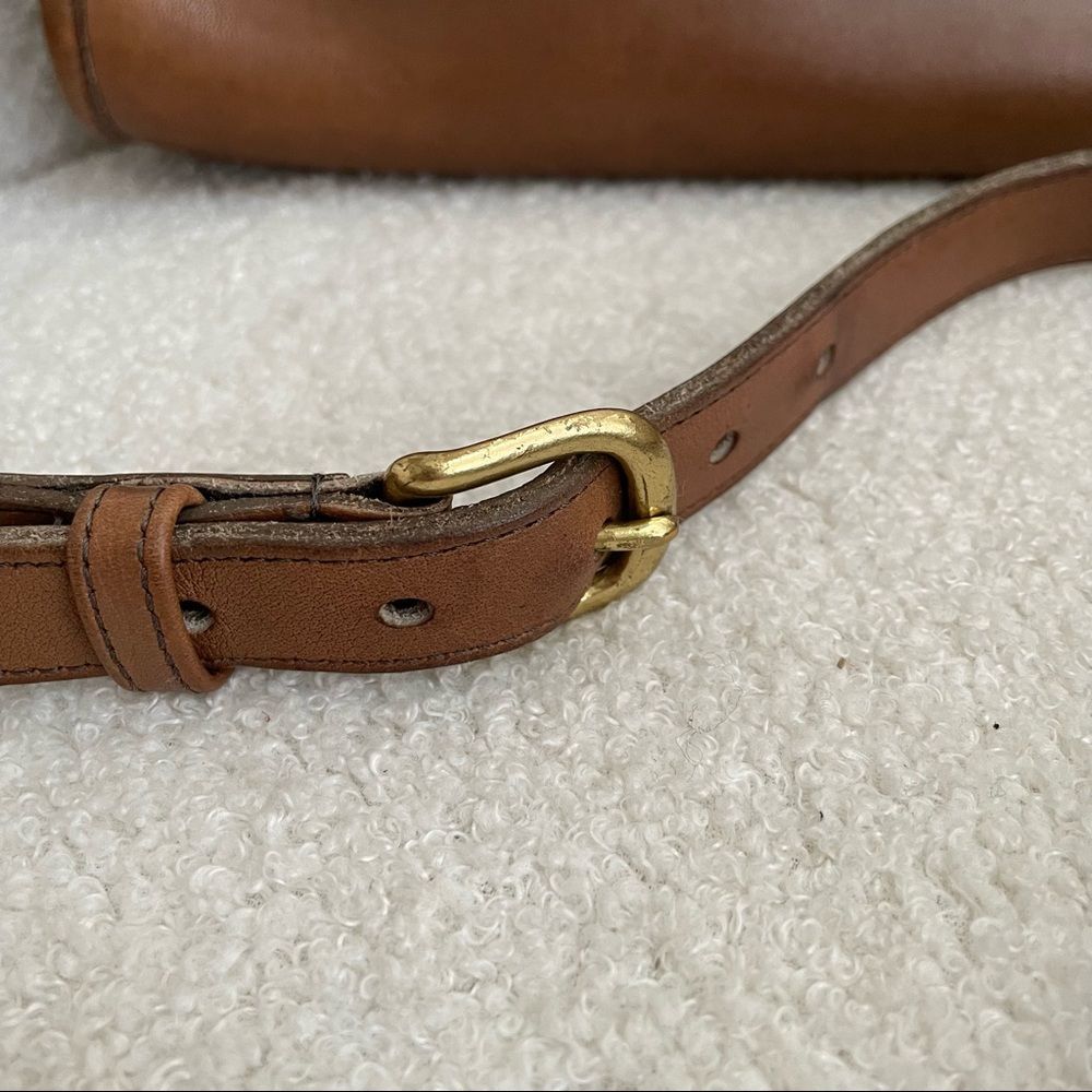 Vintage Coach Swagger Purse Shoulder Bag Tabac - Picture 7 of 11